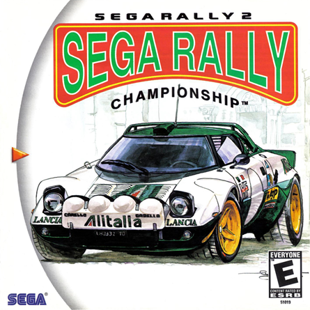 Sega Rally 2 Championship box art for Sega Dreamcast